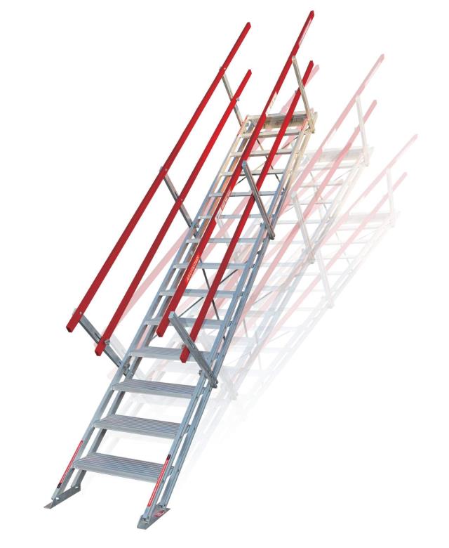 Rental store for STAIRS, ADJUSTABLE - 18 STEP, 4FT WIDE in Vancouver / Surrey BC